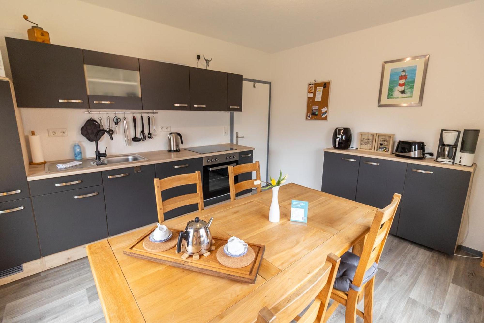 Ferienwohnung Ant Dopke Krummhörn Esterno foto