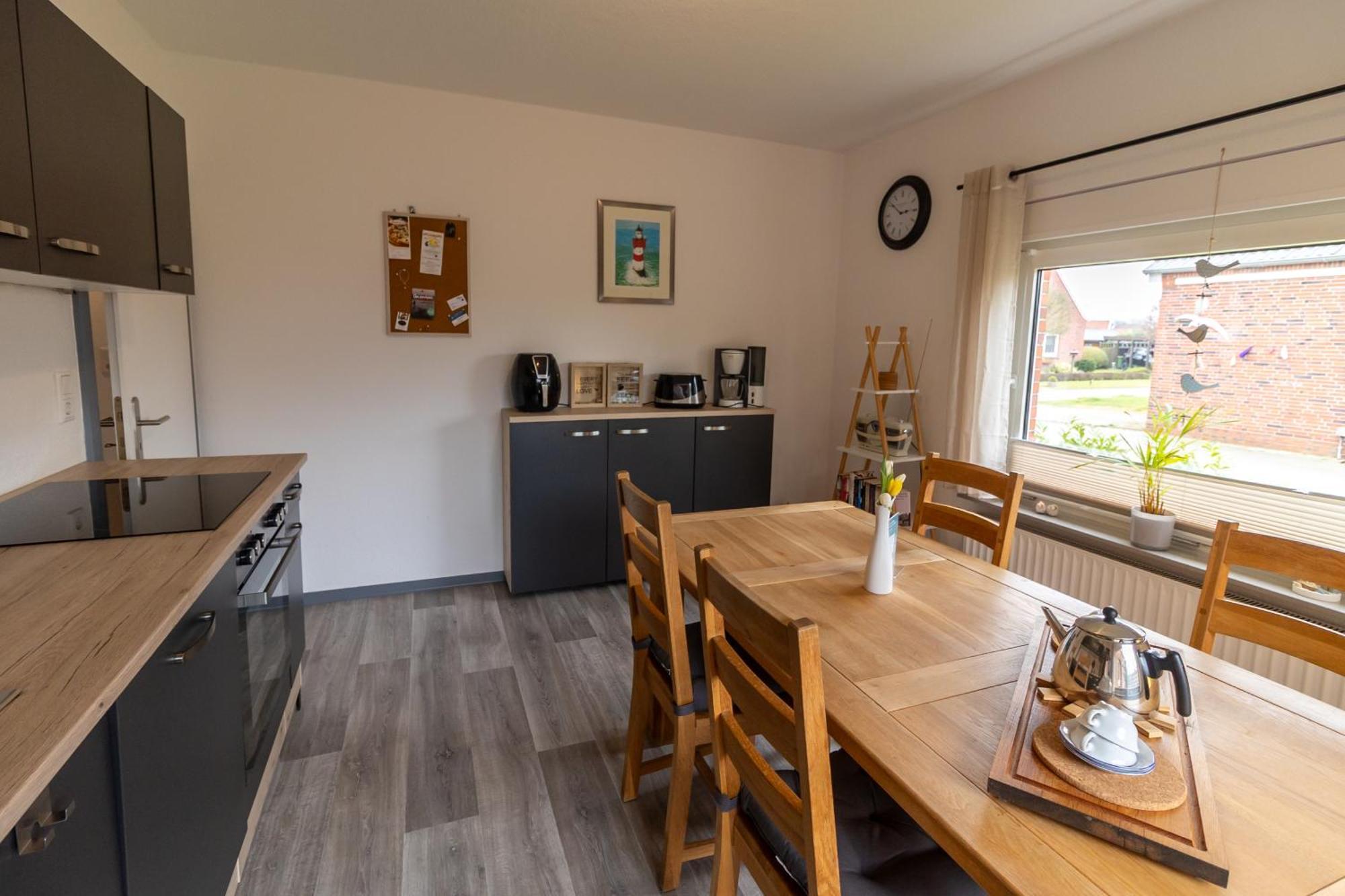 Ferienwohnung Ant Dopke Krummhörn Esterno foto